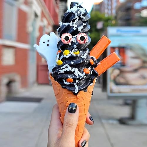 Miniatura 5 de Ojos rojos sangrientos de caramelo de Halloween de 4.6 onzas, ojos comestibles para decorar, decoración de cupcakes, galletas, postres, decoraciones