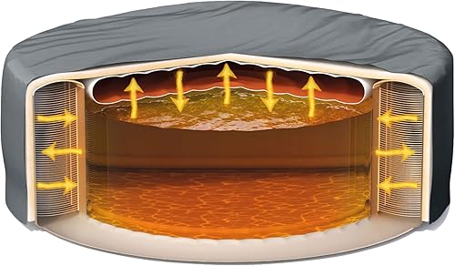 Miniatura 5 de Intex 28439EP PureSpa Plus Greywood - Bañera de hidromasaje inflable con 4 luces LED multicolor sumergibles alimentadas por batería