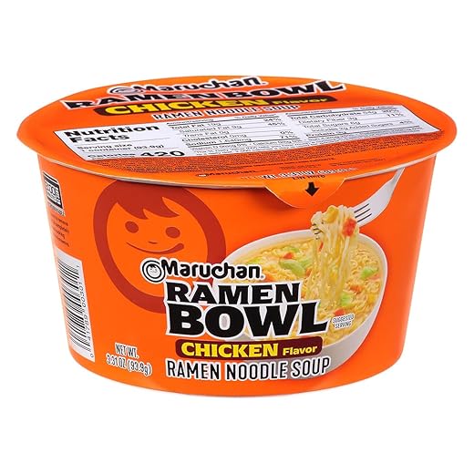 Maruchan Chicken Bowl Microwaveable Ramen 6-Pack