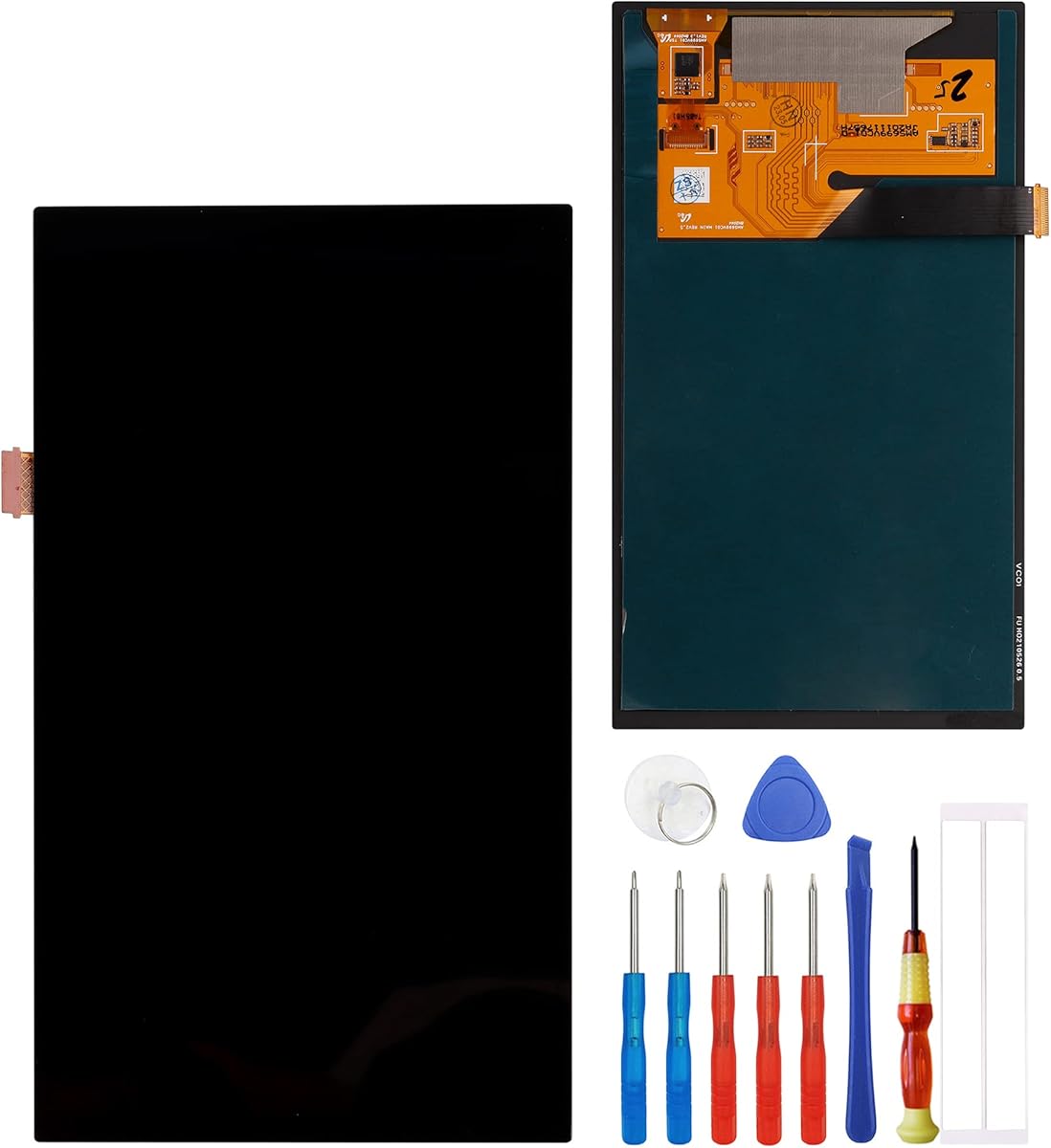 E-yiiviil OLED Digital Display Compatible with Nintendo Switch OLED 2021 7.0" LCD Display Touch Screen Assembly with Tools