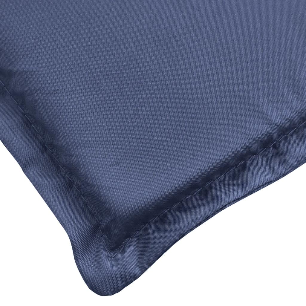 Cojín para Tumbona Tela Oxford Azul Marino, Cojin Tumbona Exterior, Colchonetas para Tumbonas, Colchoneta Hamaca, Cojín De Silla De Hamaca, Colchón para Tumbona - 378751