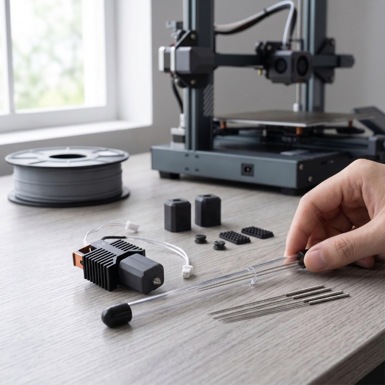 Garosa Zestaw Hotend do Drukarki 3D dla Snapmaker U1, Ceramiczny Blok