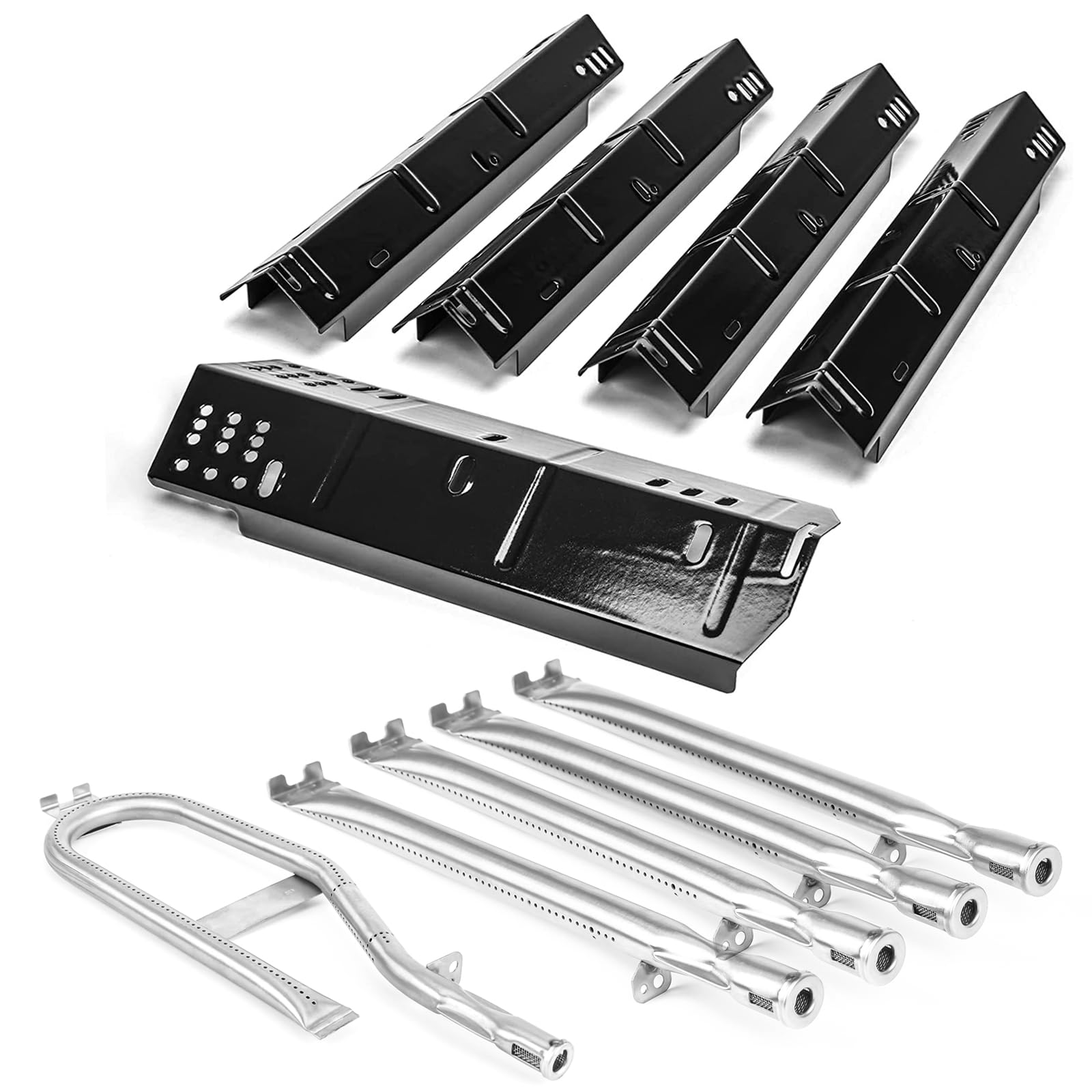 Amazon.com : Uniflasy Grill Replacement Parts for Dyna-Glo DGH474CRP  DGH474CRP-D DGH483CRP DGH483CRP-D DGH485CRP DGH450CRP DGH353CRP,Porcelain  Steel Heat Plate,Stainless Steel Burner for Dyna Glo 5 Burner Grill : Home  u0026 Kitchen
