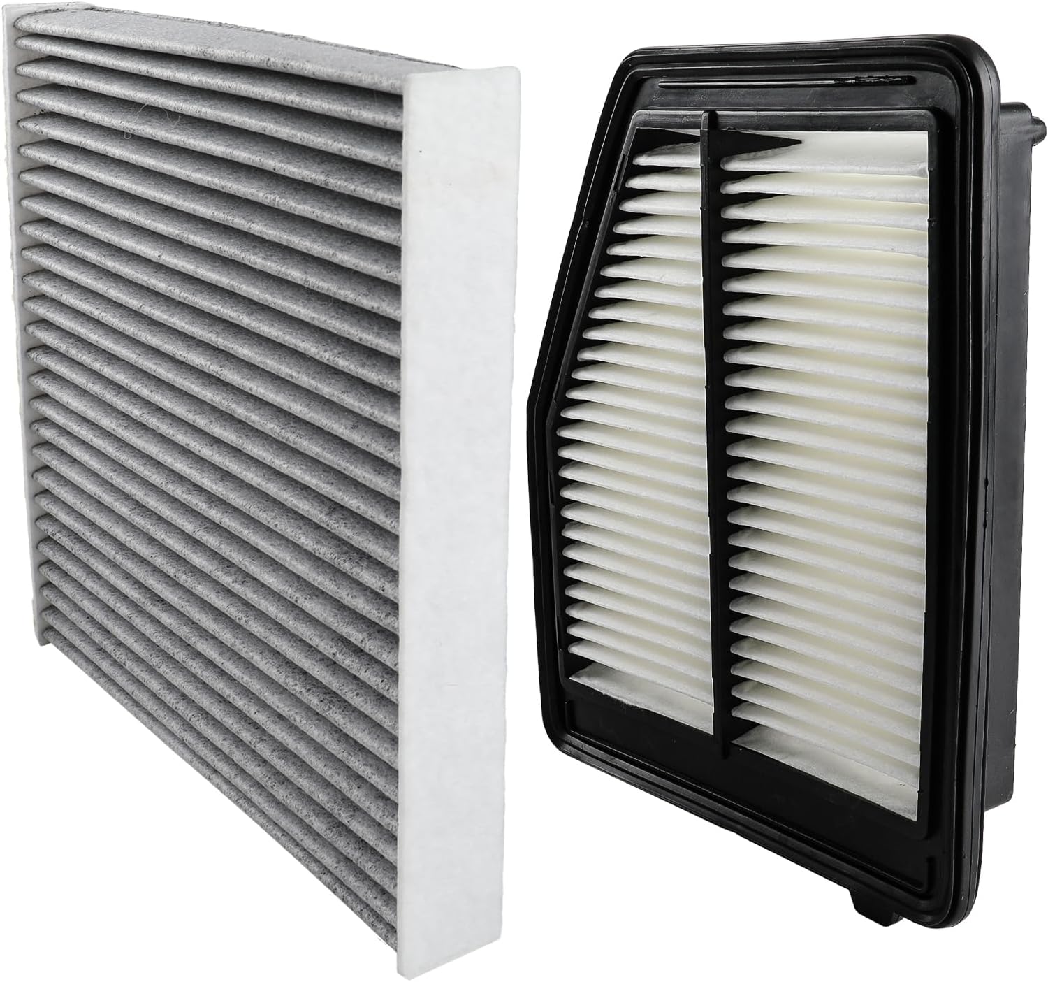 Cabin Air Filter Engine Air Filter Compatible with Acura ILX 2013-2015 Compatible with Honda Civic 2012-2015 FRAM CF10134 80219-SHJ-A01 80292-SDA-407 80292-SDA-A01 A26171 49031 A5201