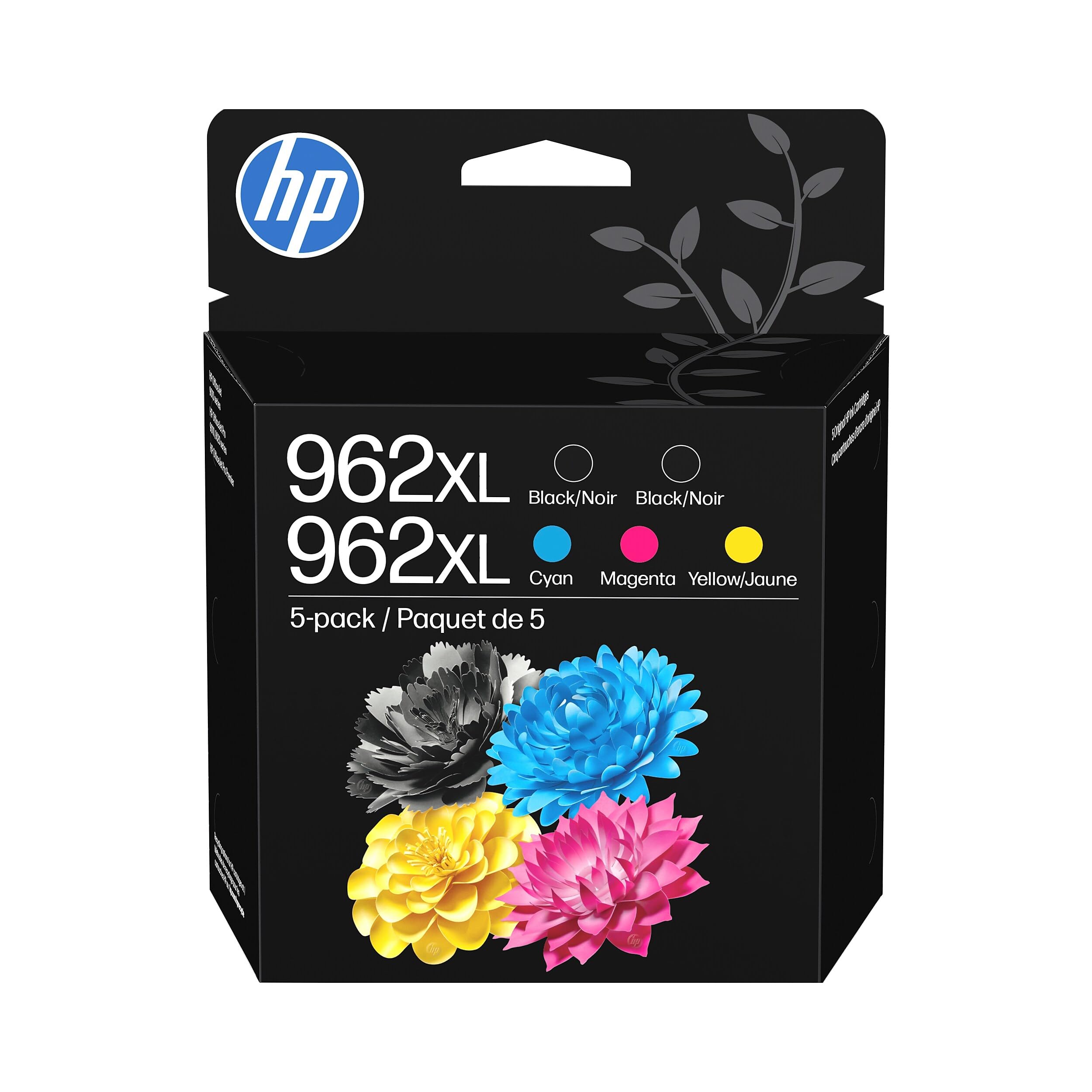 Amazon.com: HP Original 962XL Black, Cyan, Magenta, Yellow High