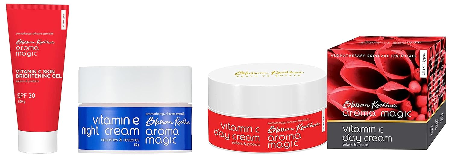 Aroma Magic Vitamin C Skin Brightening Gel, 100g & Aroma Magic Vitamin