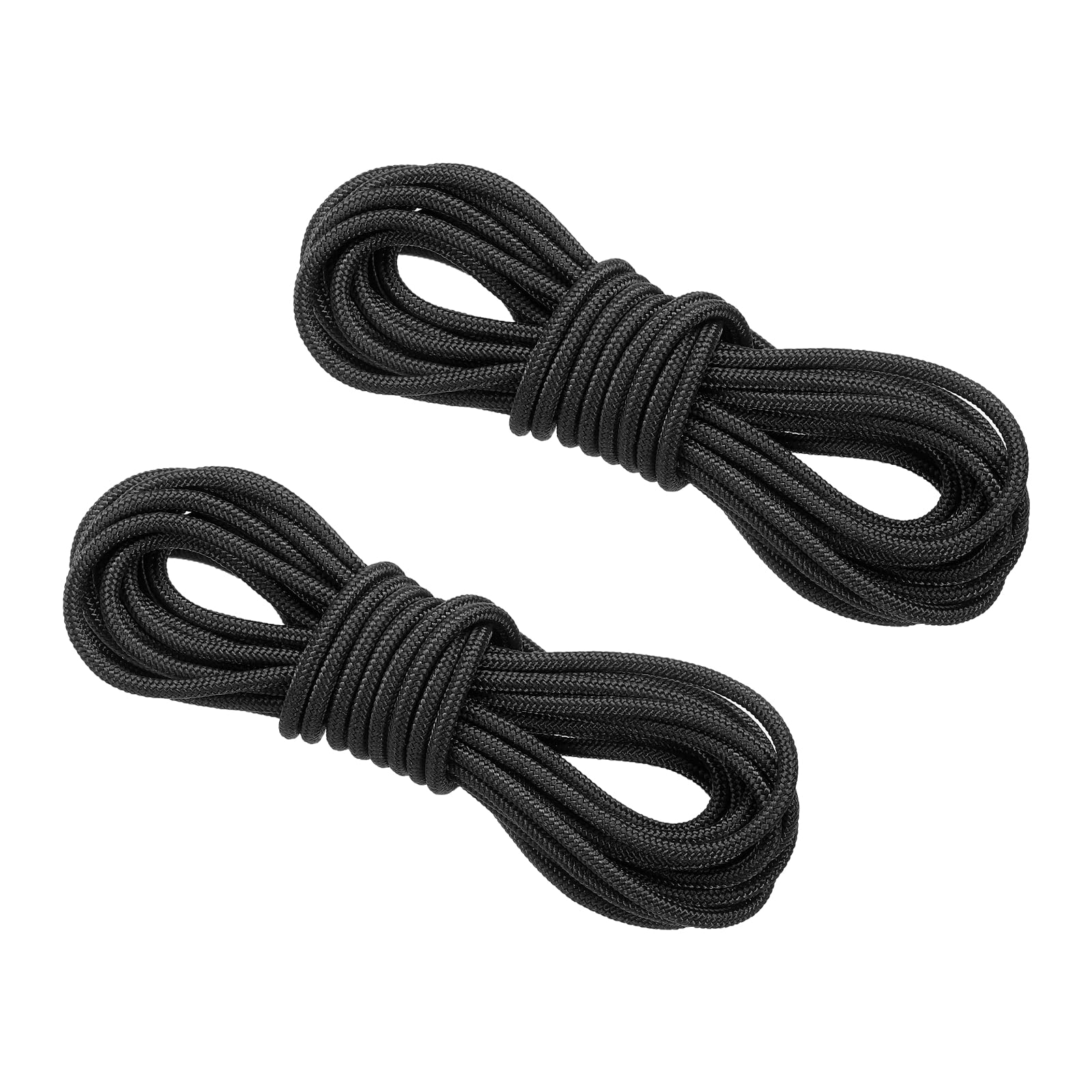 PATIKIL Cuerda de Bucle D para Arco 10 Pies Paquete de 2 Cuerda de Liberación de Cuerda de Arco Bucle de Anclaje de Alambre de Cuerda de Arco Compuesto Negro