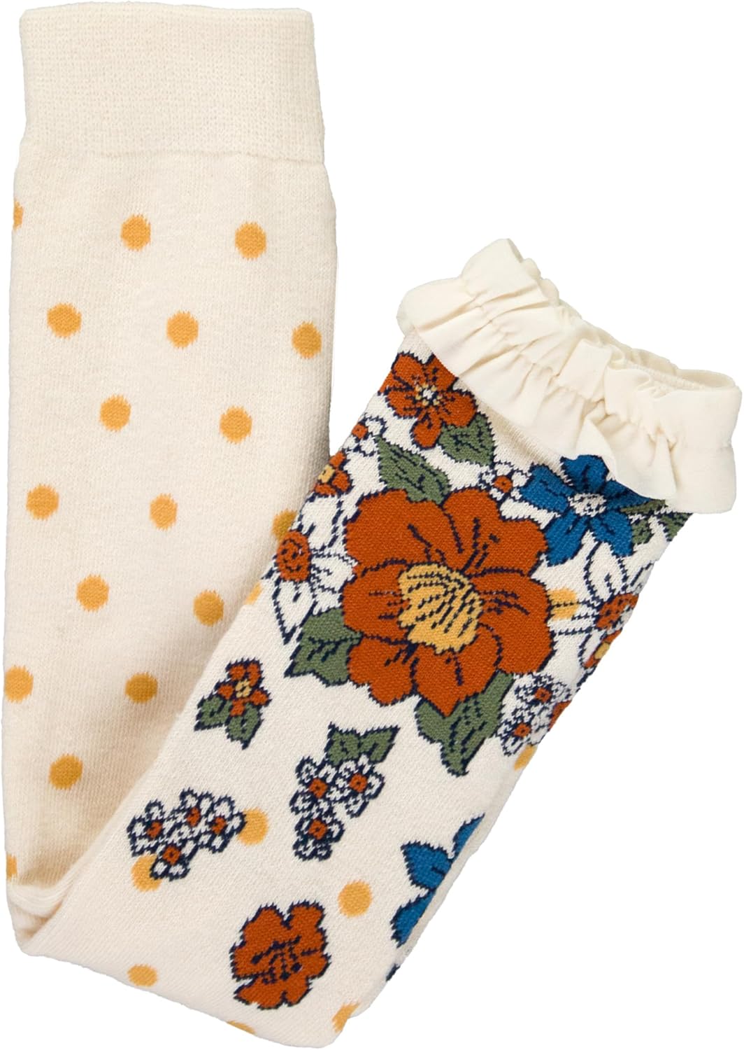 RuffleButts Baby/Toddler Girls Footless Ruffled Tights