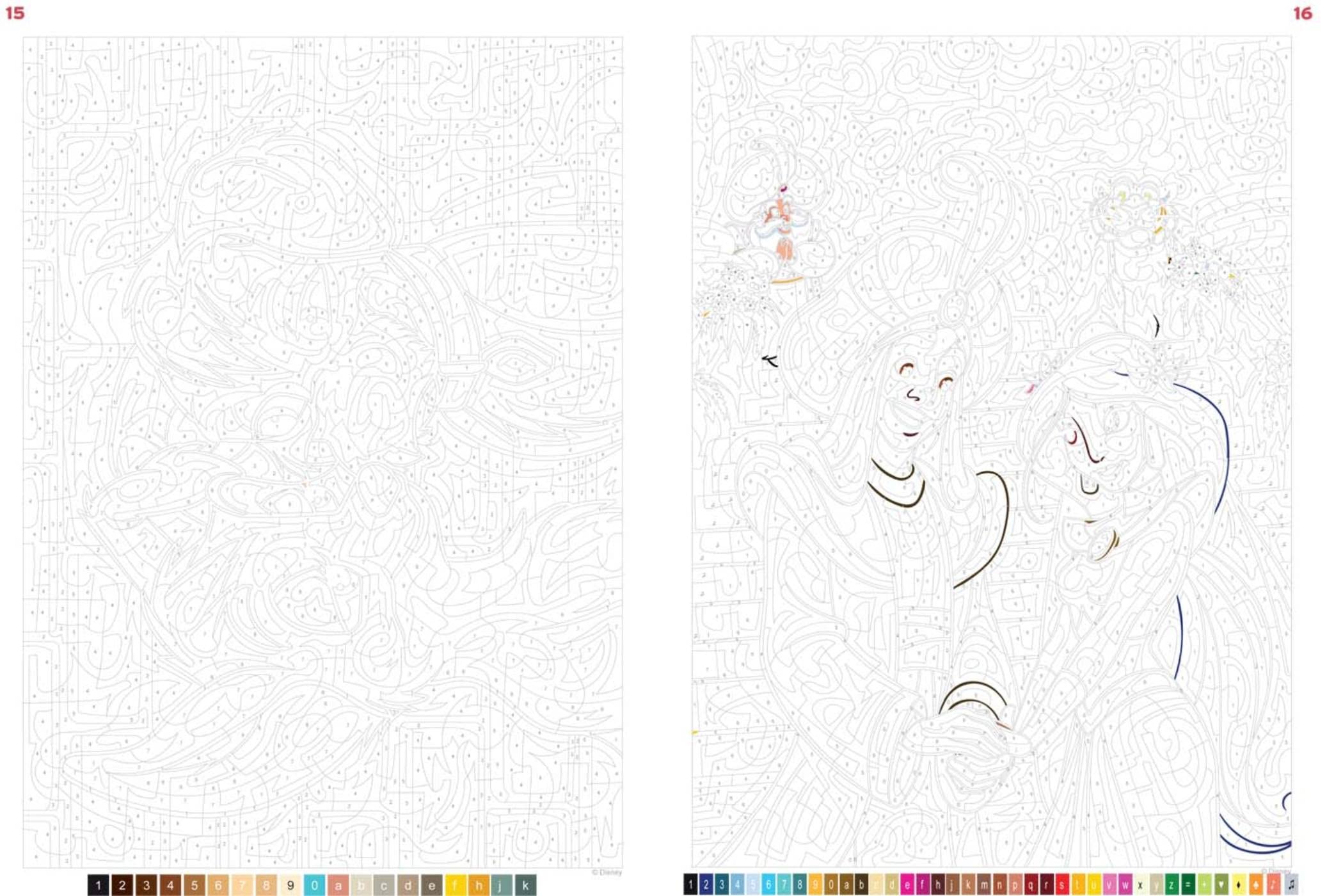 Love Stories: Coloriez les chiffres et découvrez l'image !