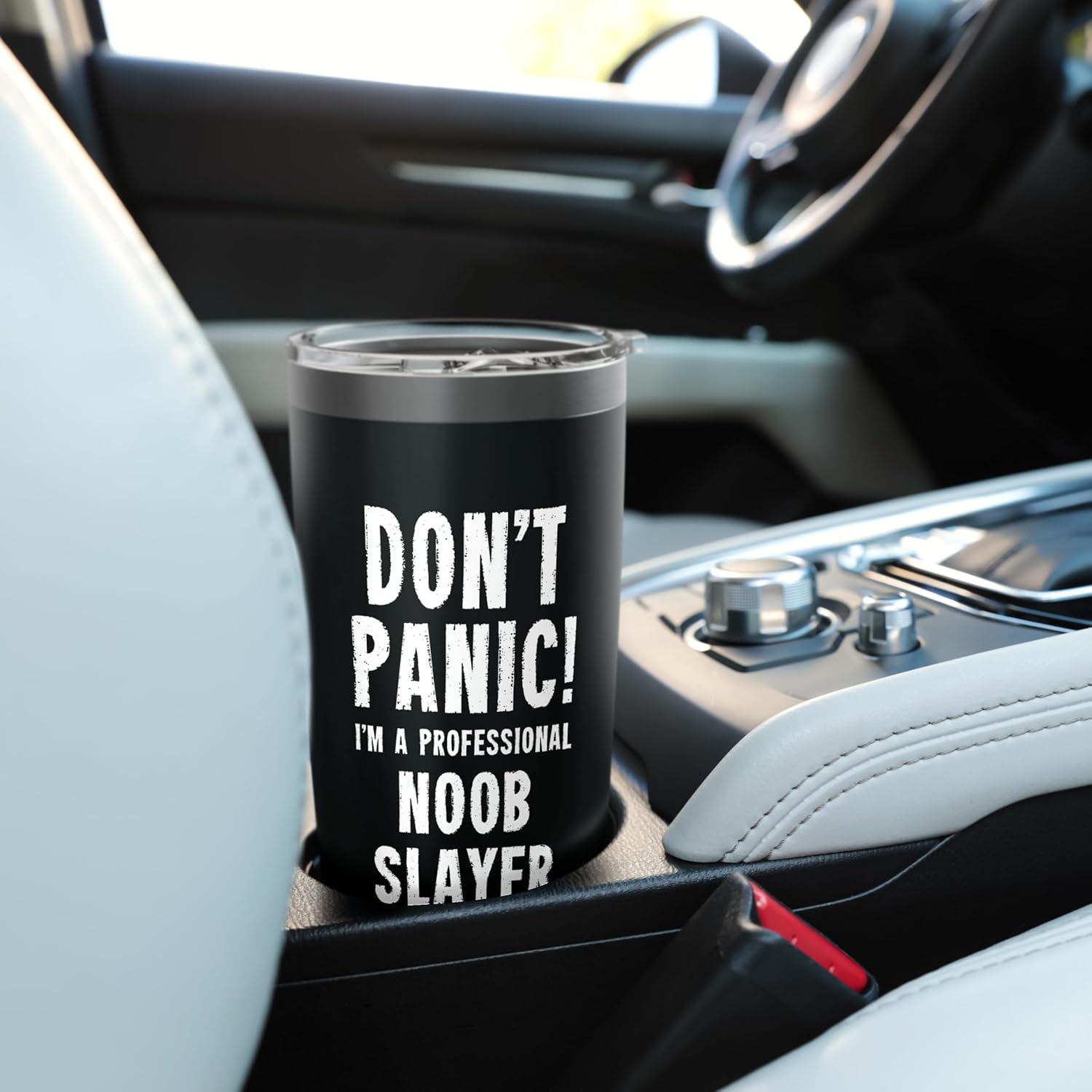 Noob Slayer Stainless Steel Insulated Tumbler - Image 6