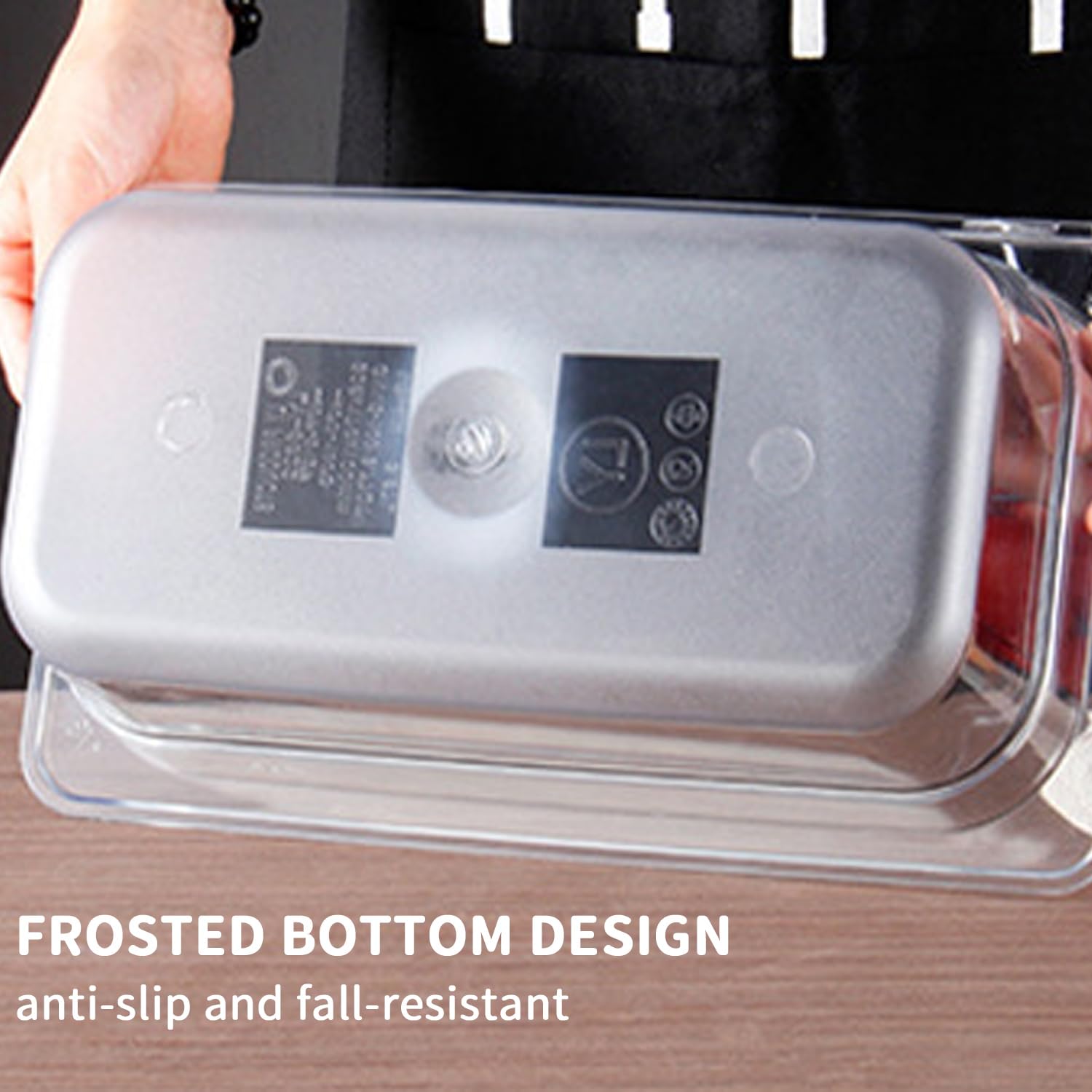 Sous Vide Behälter -11L mit Deckel und Rack für Sous Vide Stick Garer Mehrere Marken, Multifunktionaler Transparenter Behälter(Frei von BPA)