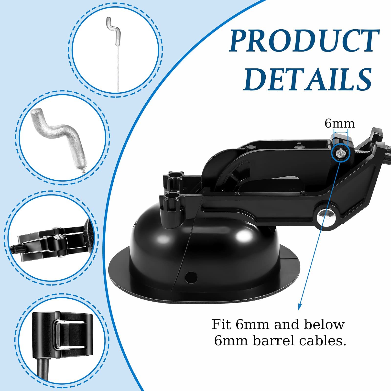 6 Pieces Recliner Pull Handle Replacement Chair Sofa Recliner Release Pull Handle Replacement