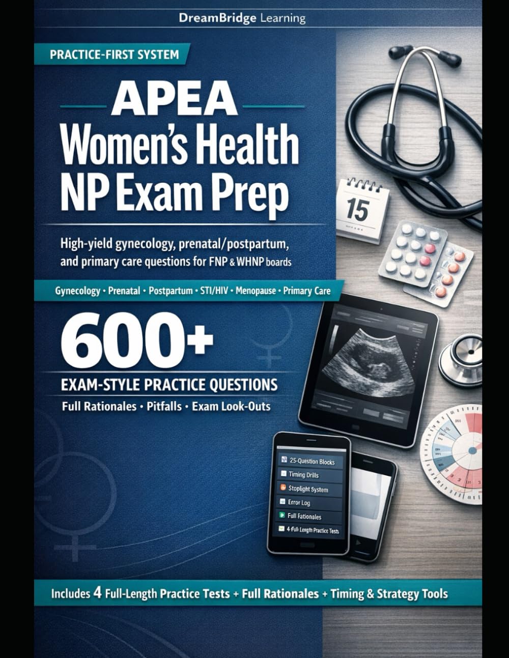 APEA WOMEN’S HEALTH NP EXAM PREP: High-yield gynecology, prenatal/postpartum, and primary care questions with full rationales for FNP & WHNP boards