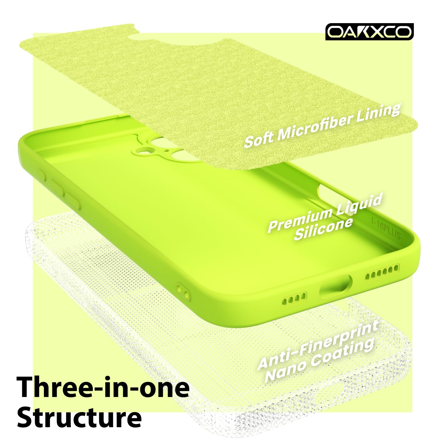 oakxco for iPhone 16 Pro Max Case Liquid Silicone, Soft Rubber Gel Elegant Aesthetic Basic Simple Cover, Cute Thin Slim TPU Matte Solid Color Plain Smooth Case for Women Girl, Light Pink — view 831