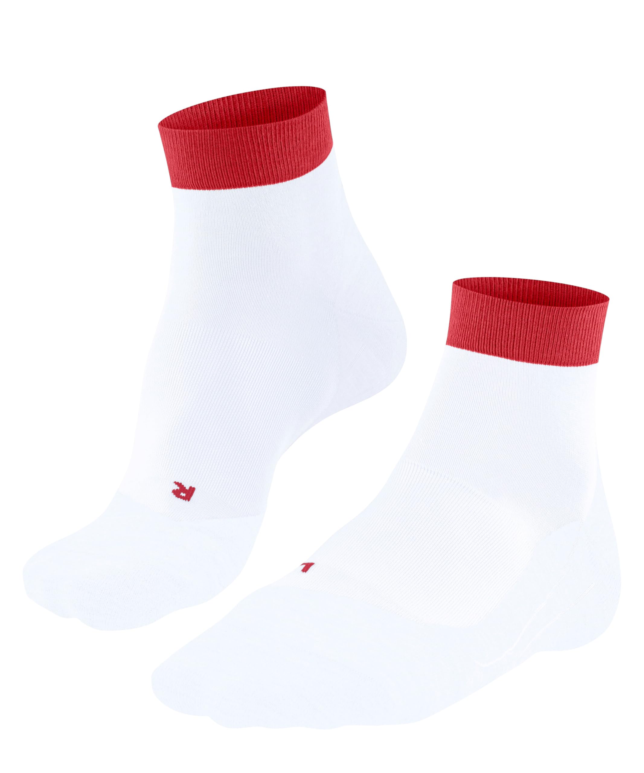 FALKE Men's RU4 Endurance Short M Sso Cotton Anti-Blister 1 Pair Running Socks, White 2005, 11-12.5