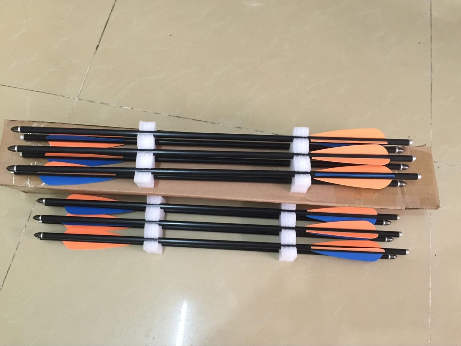 8850 20 Inches Glass Fiber Archery Crossbow Arrow Crossbow Bolts Pack of 12