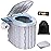 Portable Toilet, Upgraded 15\'\' toilet With Removable Paper Holder, Camping Toilet With A Load Capacity Of 450 Lbs, Portable Potty for Camping, Hiking, Road Trip, Car, RV, Tent, Beach, Truck Drivers