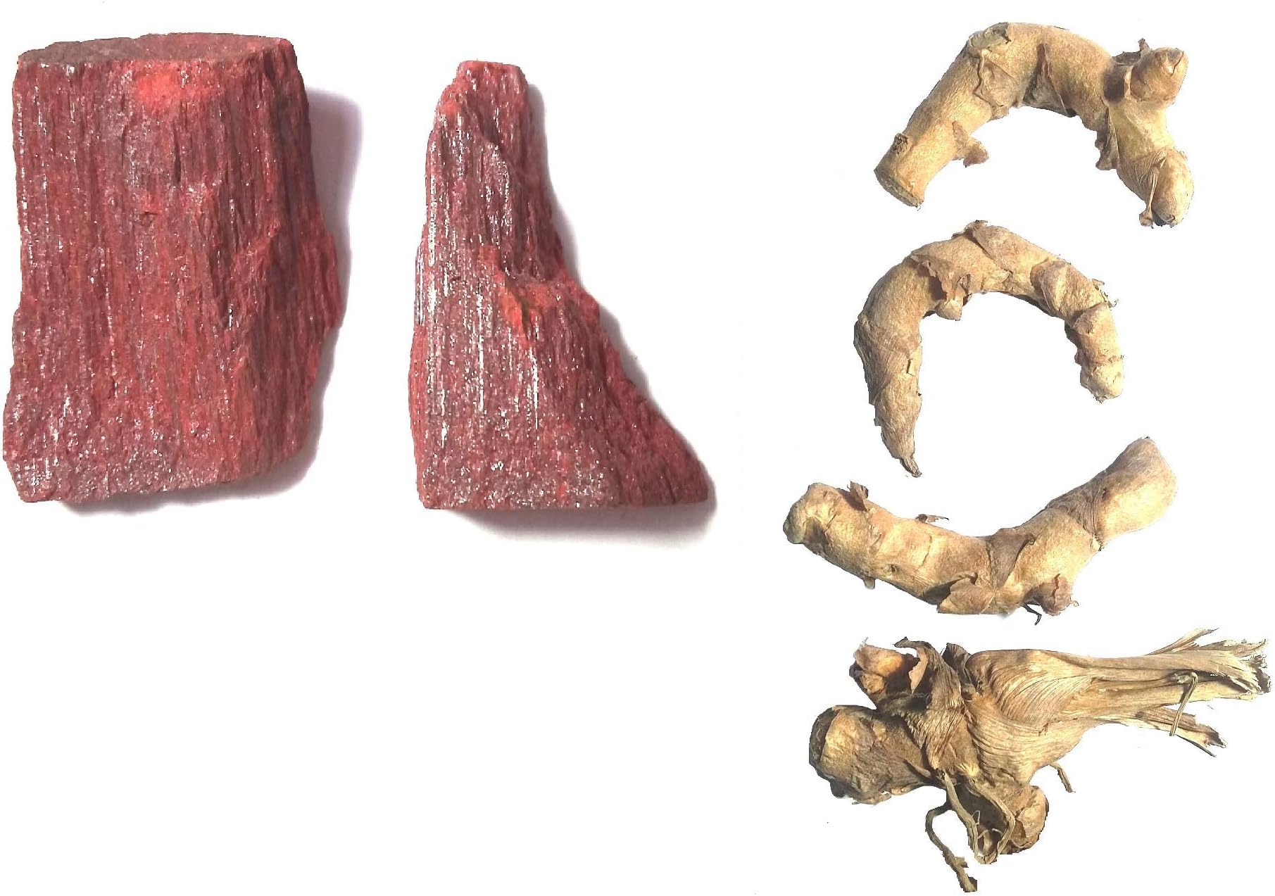 Choicepick Kamiya Sindoor 1 Crystal 5 Gm (kamakshya) with Set of 4 Pieces in a Pack of Kali haldi Dried for Devi puja and Tilak