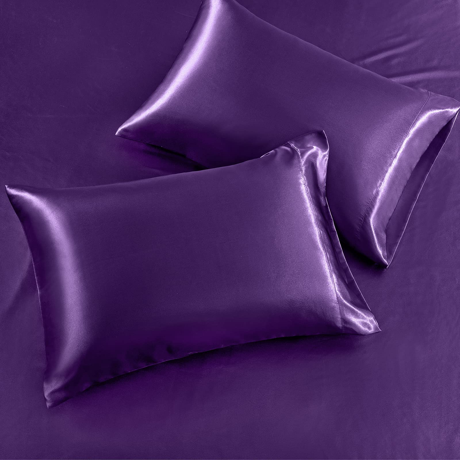 Set Lenzuola King Size 4 Pezzi - Verde Russo, Microfibra Morbida, Con Tasca Profonda - Foto 5