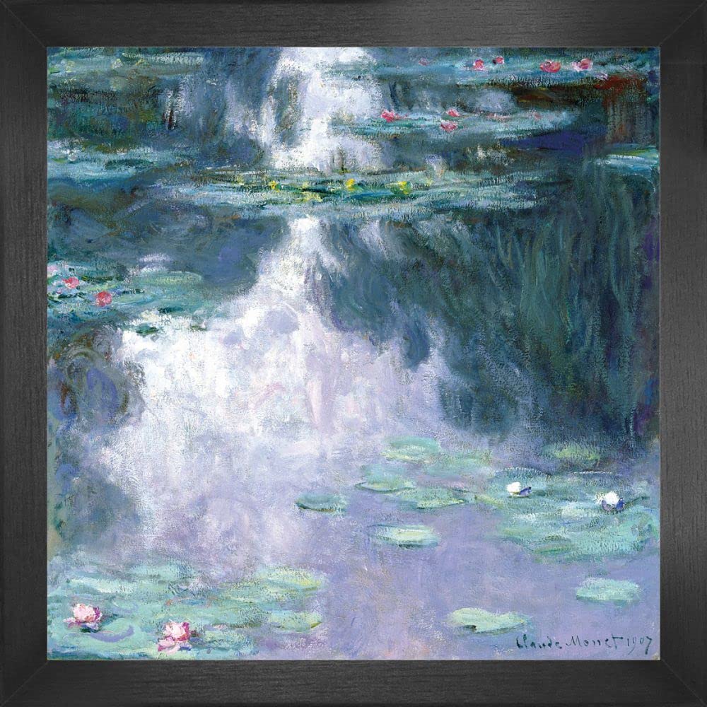 Affiche Claude Monet Nénuphares 1907 résout vos murs vides 40x40