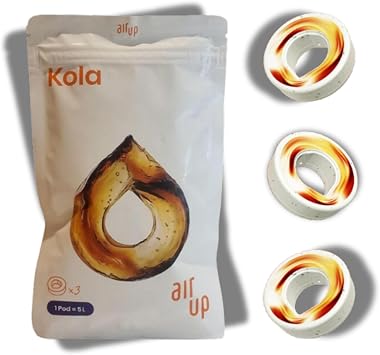 Flavoured Water Bottle Pods/Various Colour Available/BPA Free/0 Calories/Tristan - Hot Pink, Charcoal Grey etc. Replacement Pod for bottle, Kola, Lemon pods etc Koka