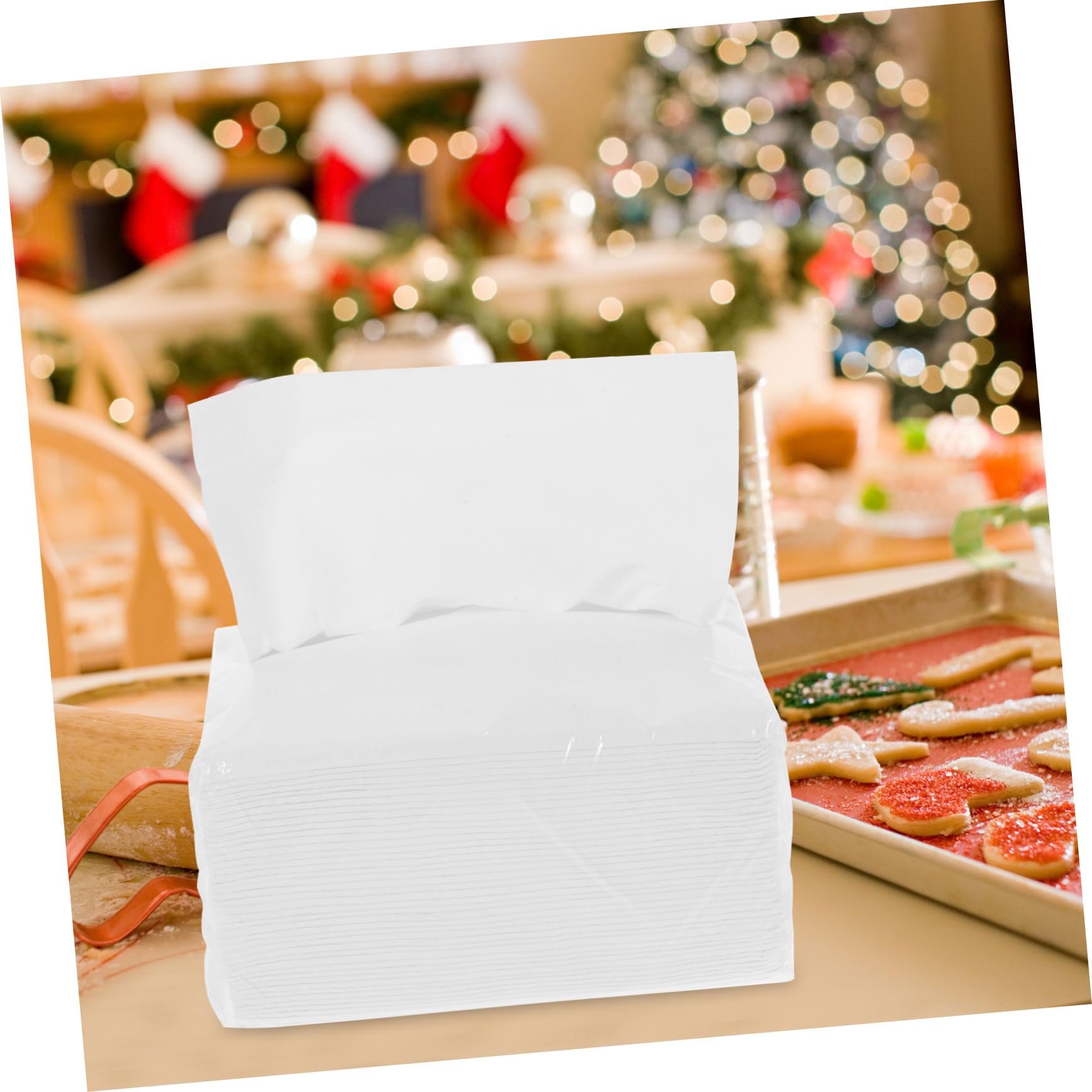 Didiseaon 3 Set Carta Distributore Tovagliolo Autunnale No Prodotti Cucina Cena Toilet Paper Rotolone Asciugatutto Fogli Portascottex Blotting Paper Tovaglioli Bianca 6 Confezioni*3