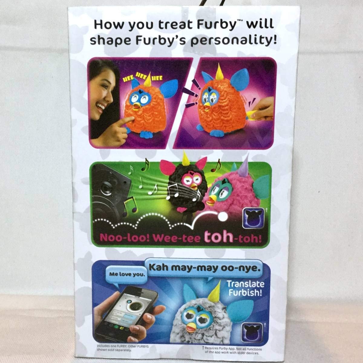 Amazon | 日本未発売 2012製 ファービー Furby イエロー ブルー