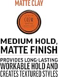 American Crew Texturising Matte Clay with Medium Hold and Low Shine, Gifts for Men, for Control and Definition, Non-Greasy formula, Hair Styling for Men - 85 g - 3