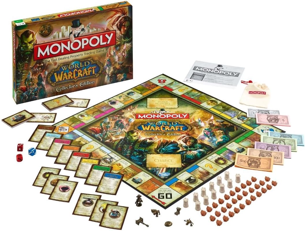 Winning Moves World of Warcraft Monopoly Board Game