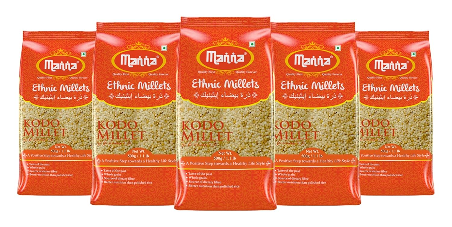 Manna Kodo Millet 2.5Kg (Kodra/Varagu/Arikelu/Hark/Varigu) Natural