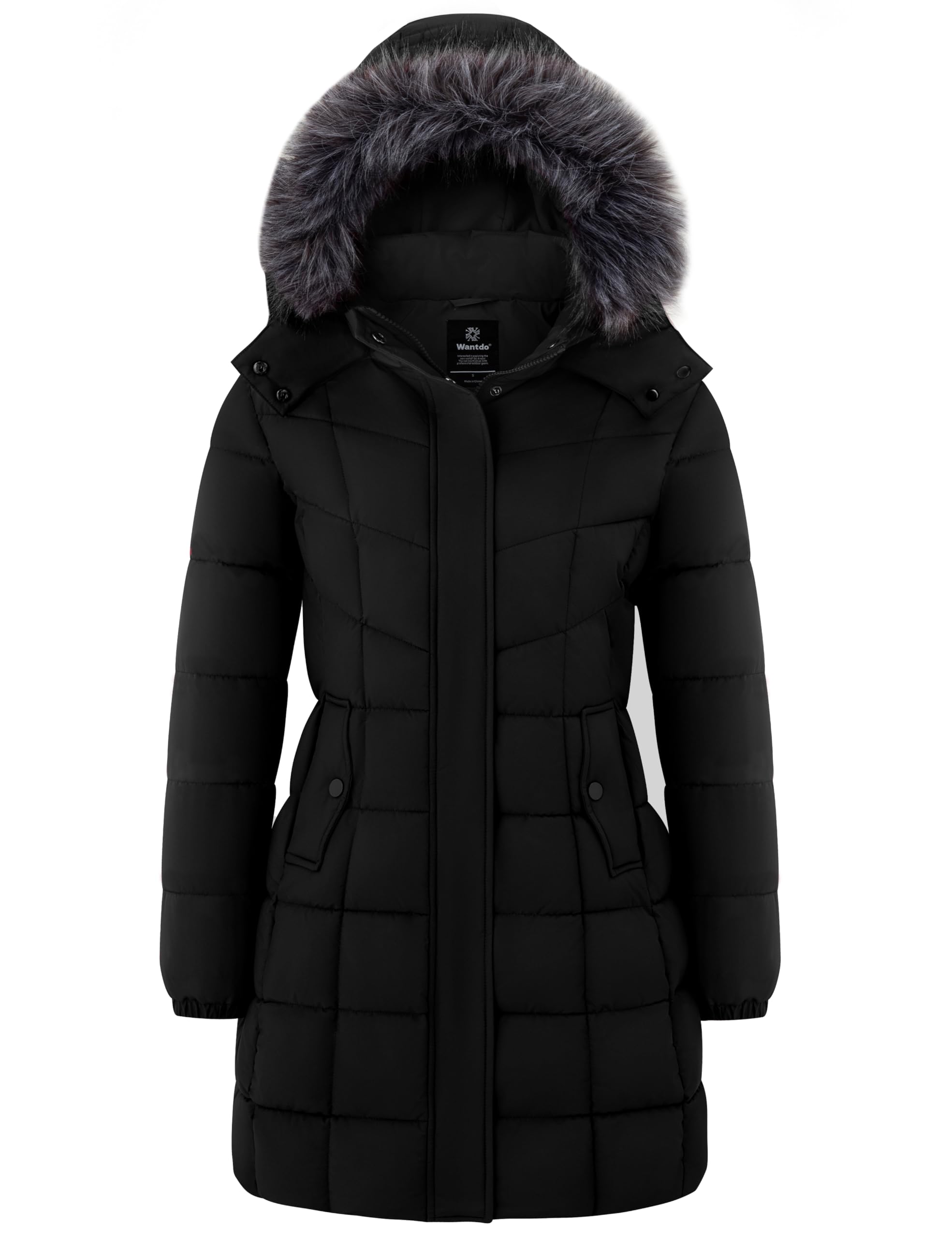wantdo Long Puffer Coat