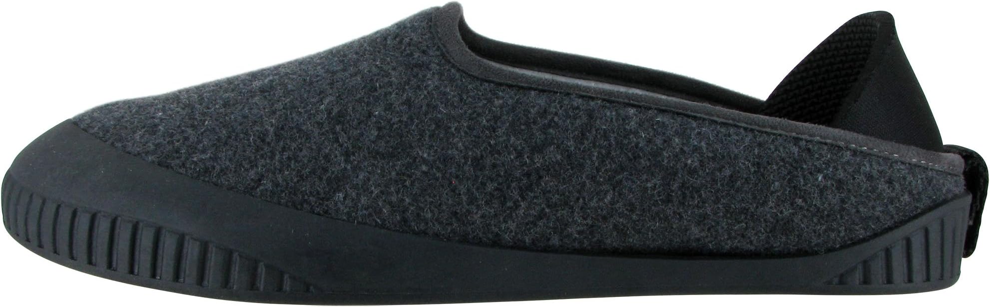 Kush Classic Slipper Dark Grey With Black Removable Sole Size 11 Womens US