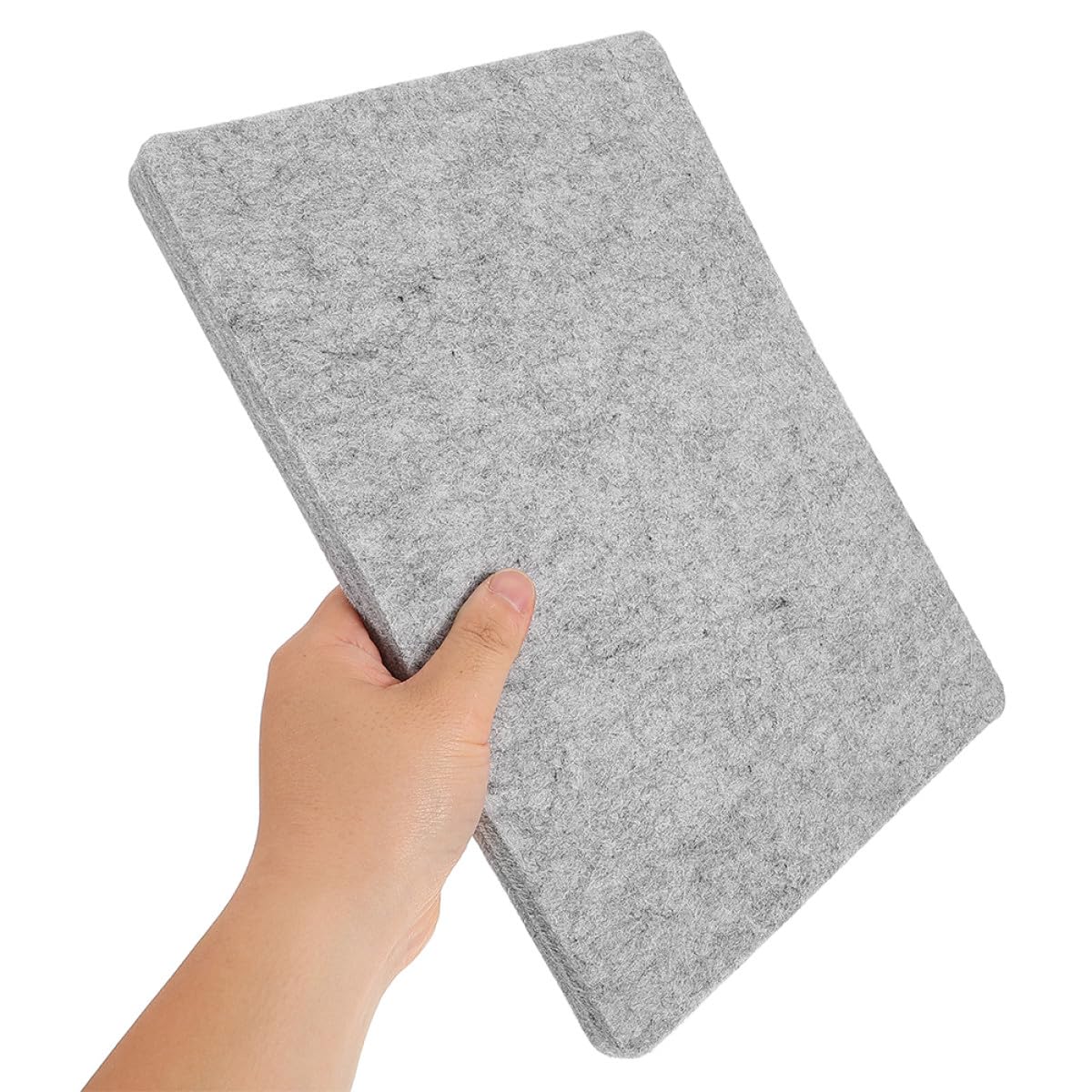 Tappetino Protettivo per Asse da Stiro in Feltro di Lana 30X355 CM Isolante Termico Antiscivolo per Trapuntatura e Stiratura su Tavolo Piccolo Asse da Stiro Portatile