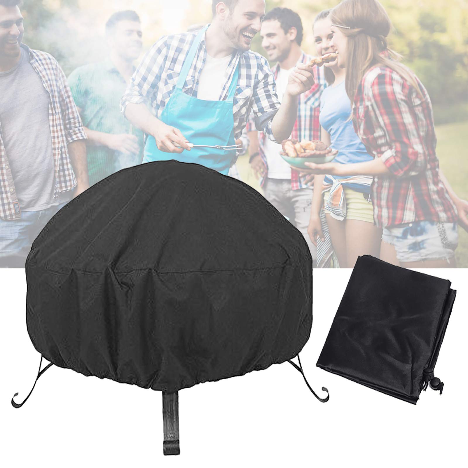 Housse de barbecue anti-UV et bâche de protection extérieure indéchirable pour le jardin