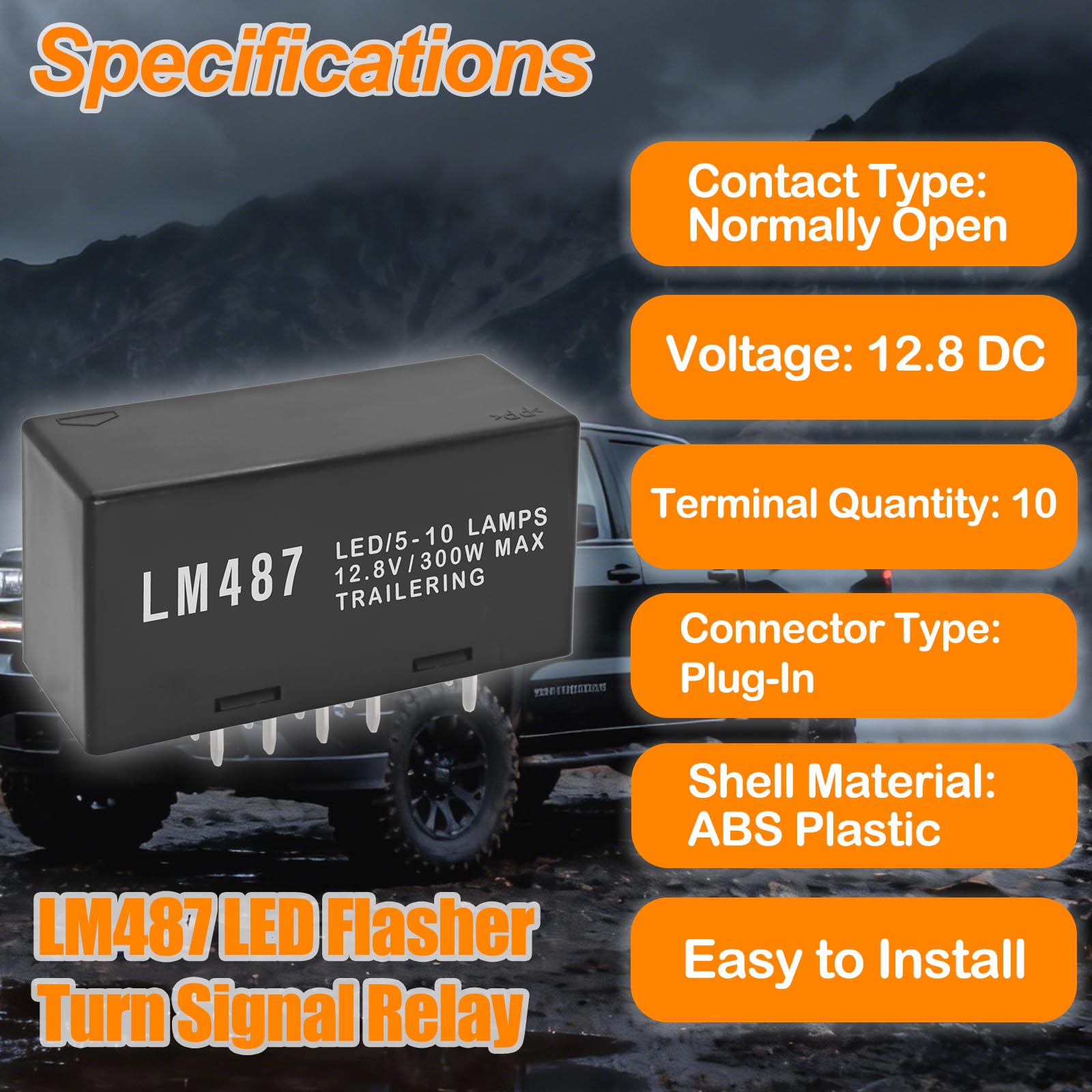 Amazon.com: LM487 10383321 15764135 15231201 LED Flasher Relay