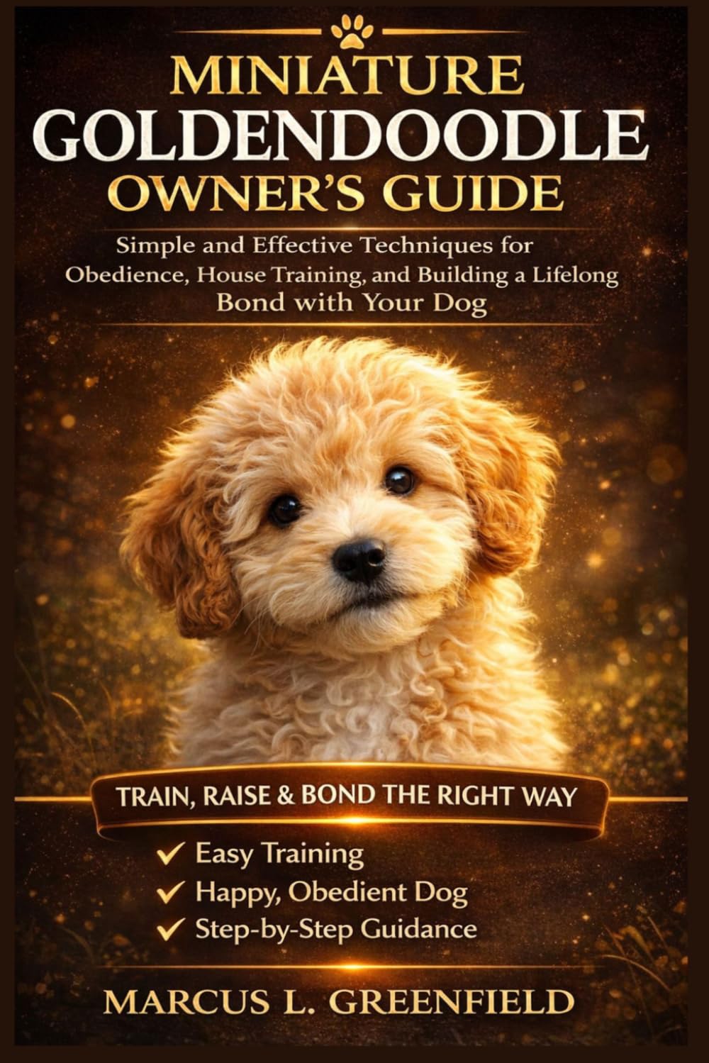 MINIATURE GOLDENDOODLE OWNER’S GUIDE: Simple and Effective Techniques for Obedience, House Training, and Building a Lifelong Bond with Your Dog