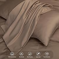 Vista 58 de MooMee Queen Duvet Cover Set, 100% Extra Long Staple Cotton 600 Thread Count Sateen Silky Soft Breathable Durable Luxury Hotel Quality Bedding Set