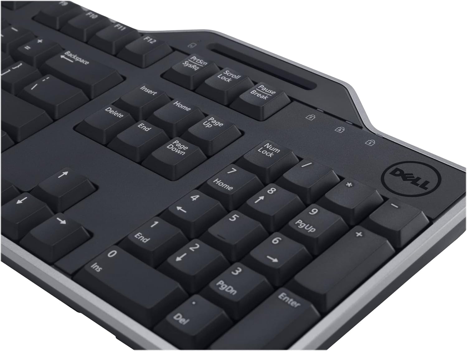 Dell KB813 Black USB English Keyboard with Smart Card Reader-3WPNC
