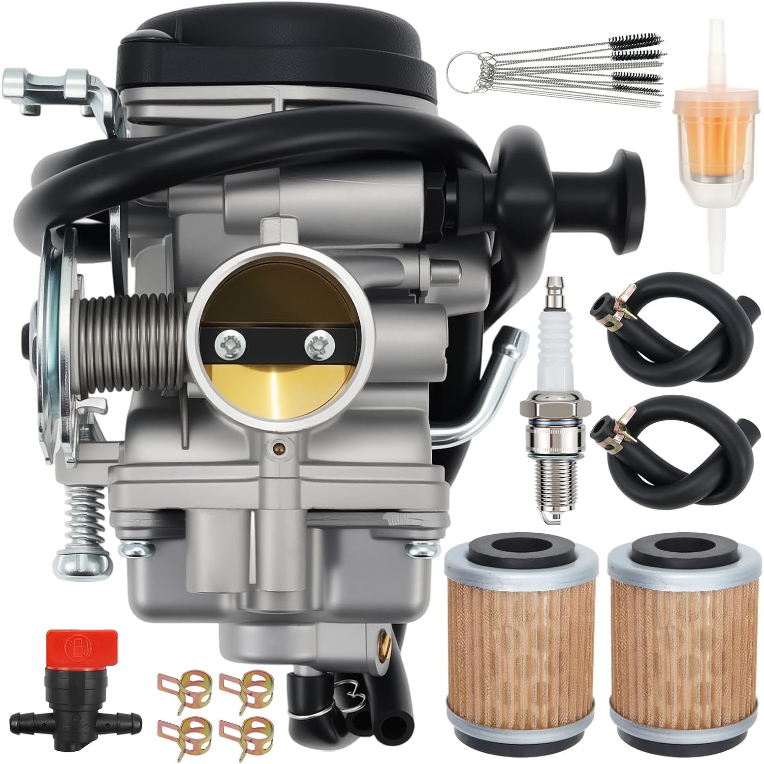 TW200 Carburetor Fit for Yamaha TW200 Trailway TW 200 2001-2017 Motorcycle Engine Carb Replace 5FY-14301-00-00 2JY-14301-03-00