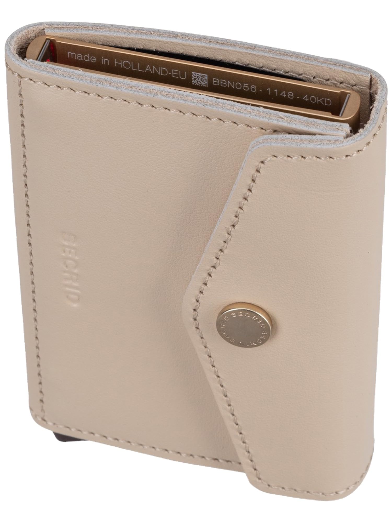 Secrid Damski męski portfel Envelope Pebble One Size, Latte, Einheitsgröße, portfele małe