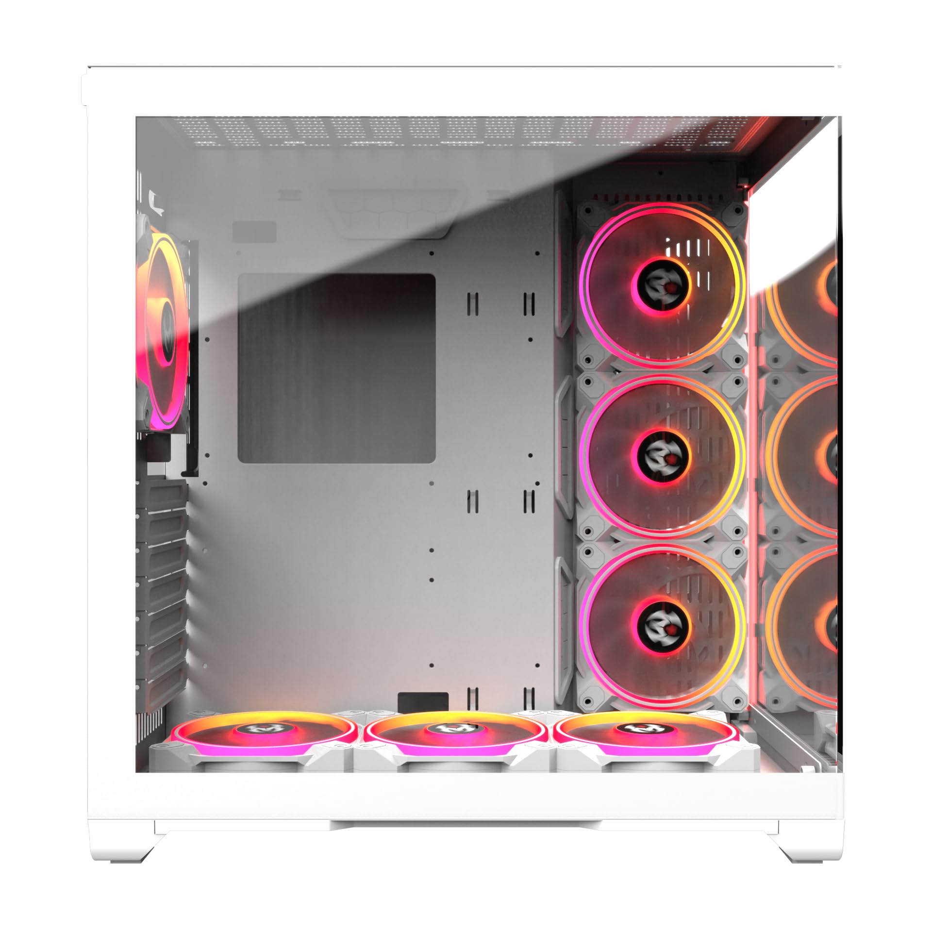 Mred - Pc Gamer Atx - White Rgb Crystal Sea