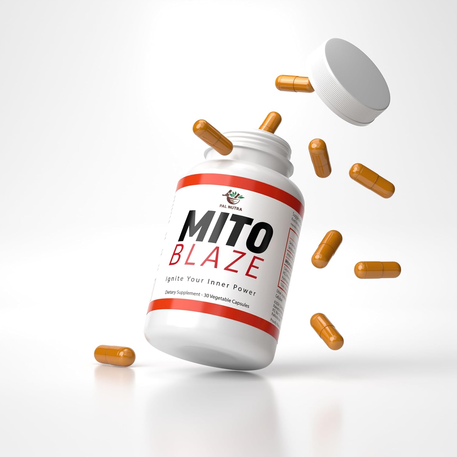 MitoBlaze Performance Mitochondrial Supplement, Energy and Stamina Support, Cellular Health Formula