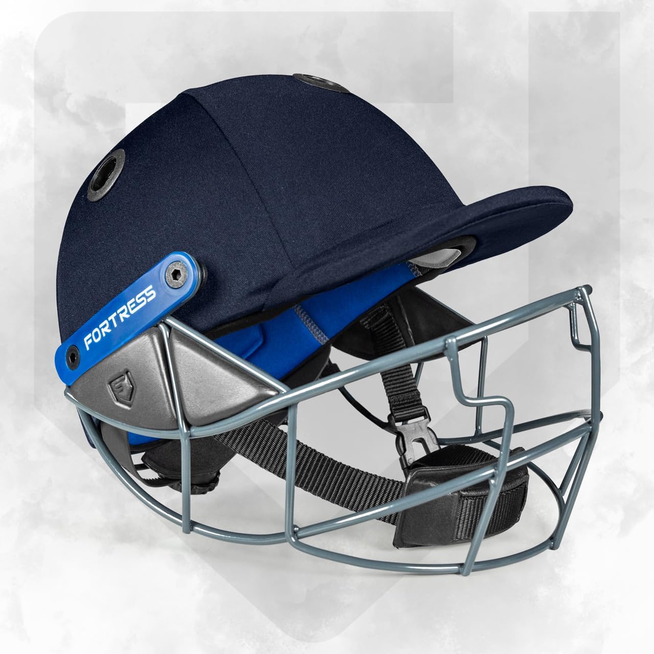 Fortress STL Cricket Helmet - Premium Safety for Batters & Wicket Keepers, 3 Sizes S-L, BS 7828 Certified