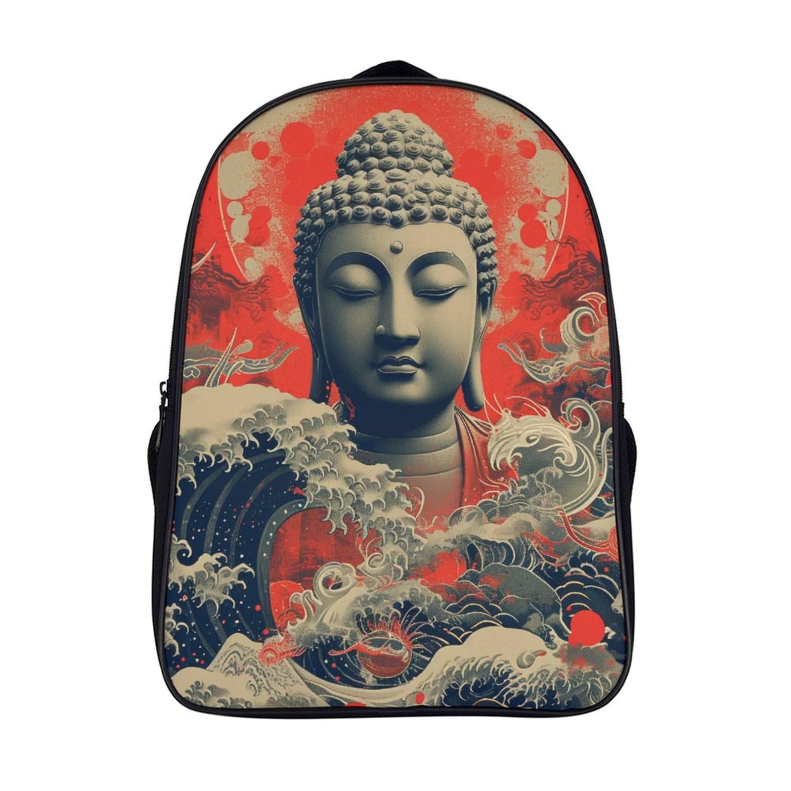 Sac à dos Bouddha enfants : Fini le mal de dos à l'école 3D - 7