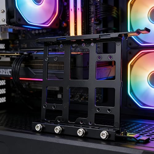 Miniatura 4 de 3pcs SSD soporte SSD PC disco duro ordenador montaje computadora disco duro rack