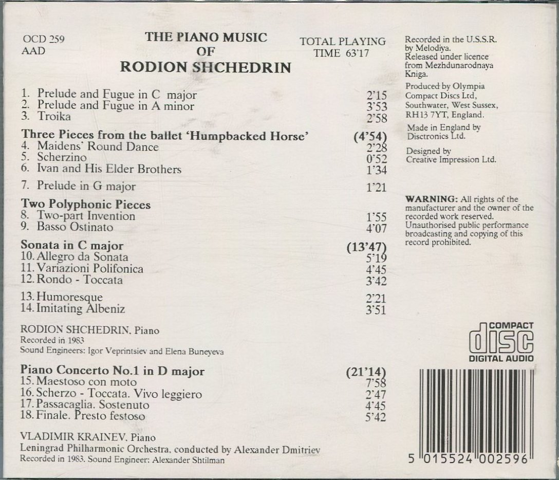 Werke Fuer Klavier & Orchester