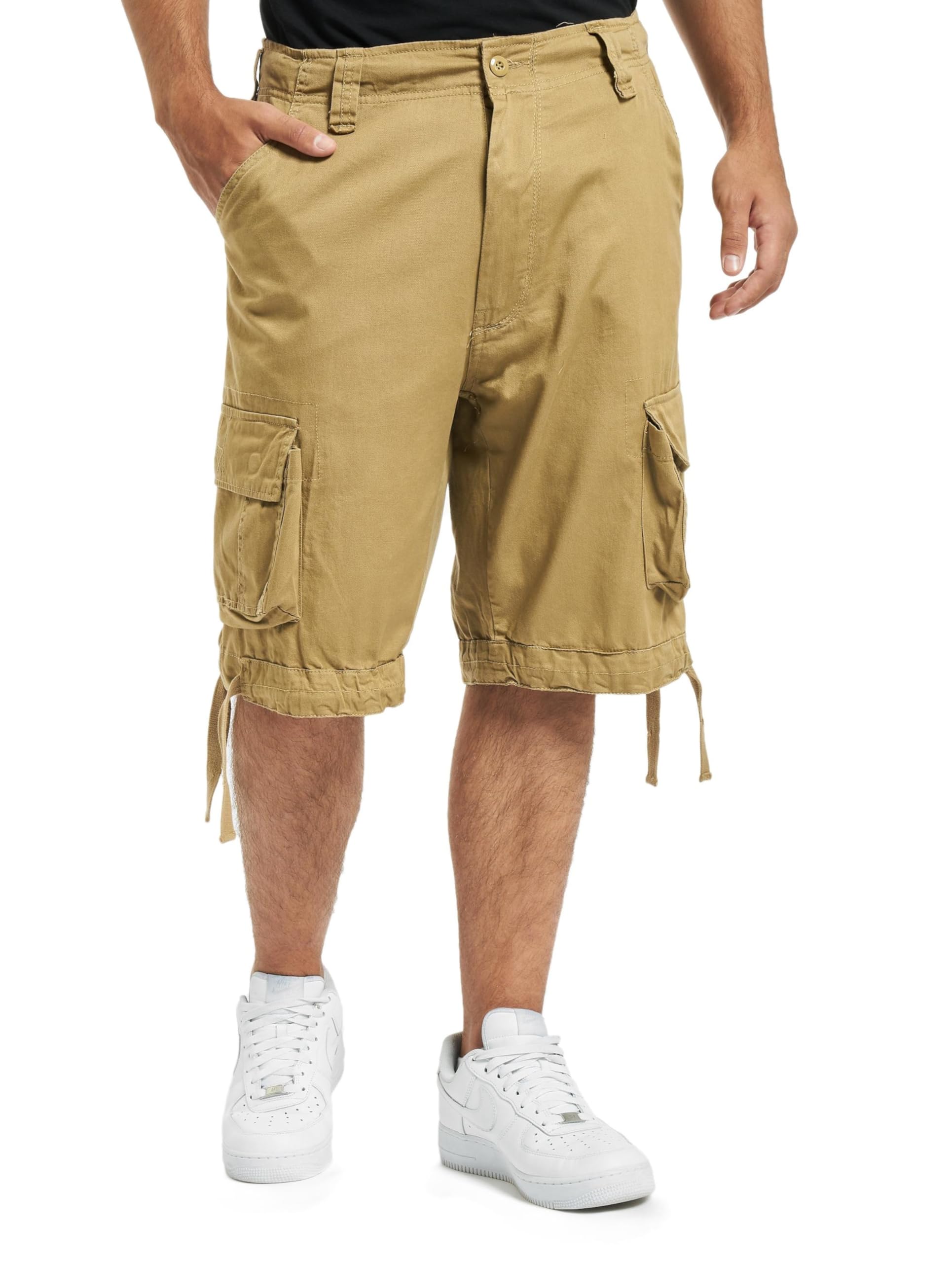 Brandit Herren Urban Legend Shorts Cargos, Beige, 6XL