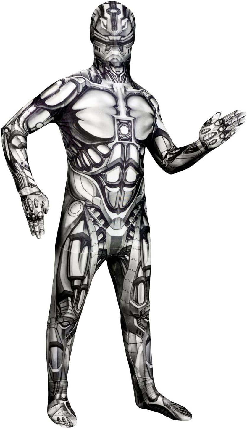 Morphsuits Kids Android Monster Costume - Medium 3'6-3'11 / 8-10 Years