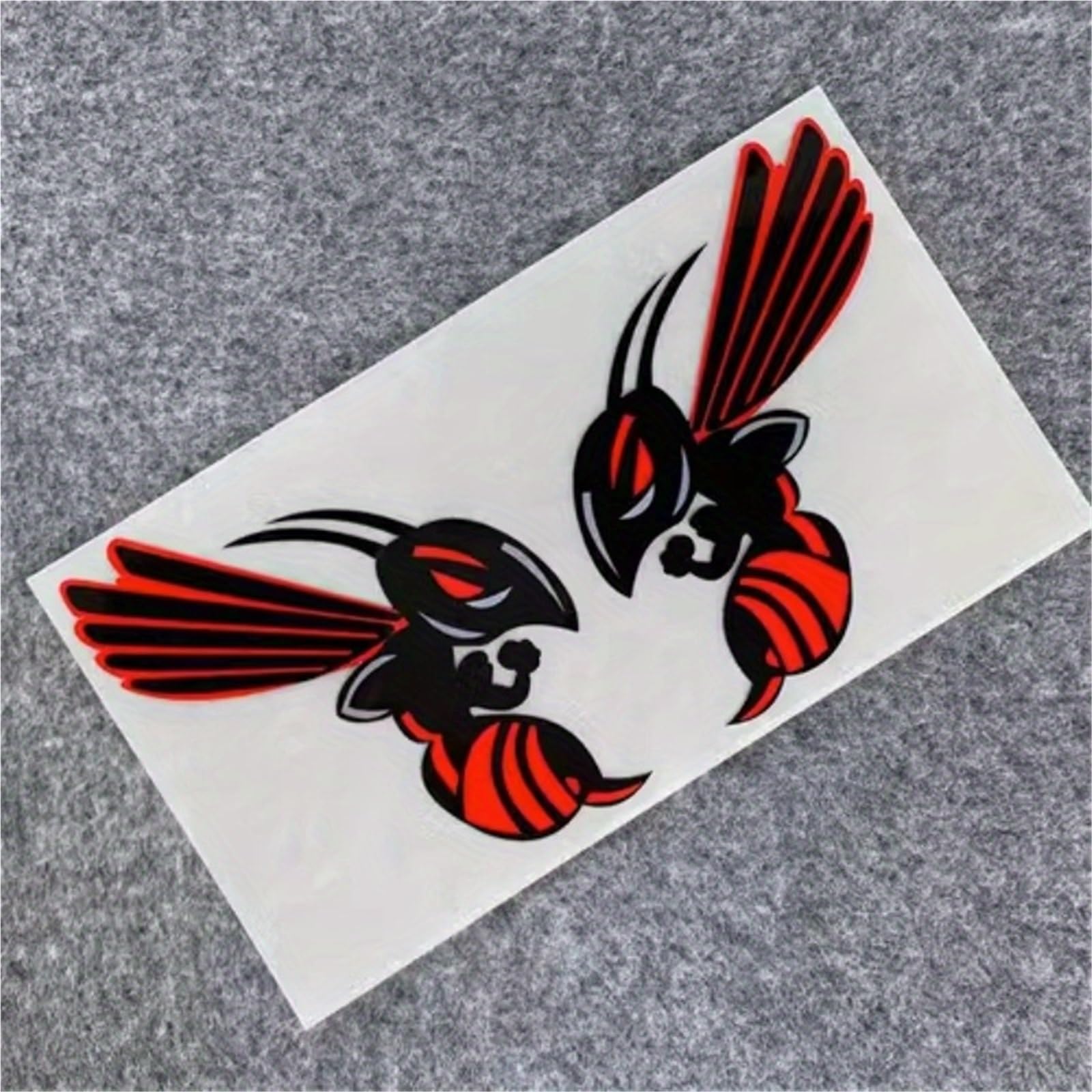 FGLFPXI Bumblebee Decal - Creative Design for Cars, Motorcycles & More | Adhesive Sticker for Smooth Surfaces, Laptops
