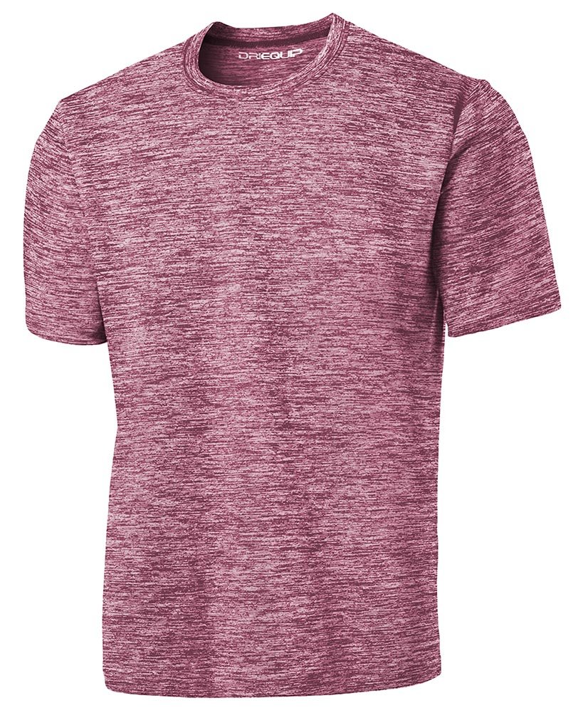 DRIEQUIP Men's Big & Tall Short Sleeve Moisture Wicking Athletic T-Shirts XS-6XL and Tall Sizes — view 41